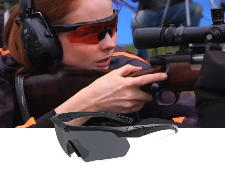 Military Fans Tactical Real CS Bulletproof Goggles - Blue Force Sports