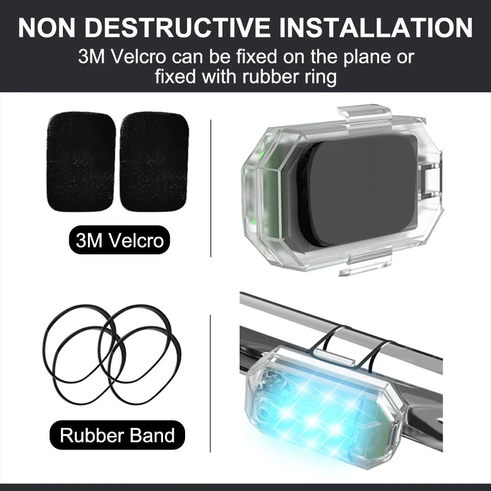 Kabelloses LED-Blitzlicht mit Fernbedienung