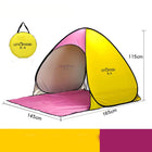Outdoor Convenient Quick-open Curtain Tent - Blue Force Sports
