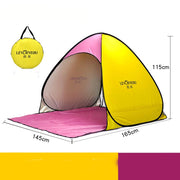 Outdoor Convenient Quick-open Curtain Tent - Blue Force Sports
