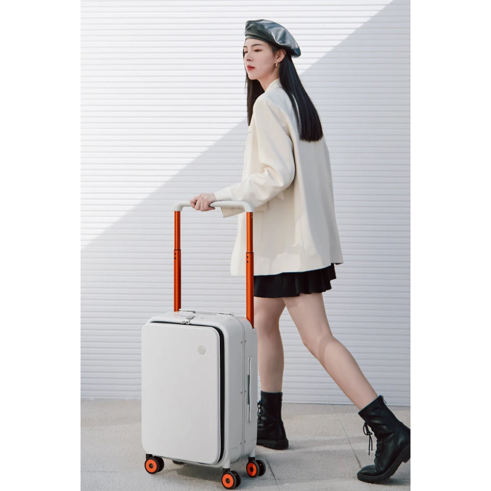 Luxury Wide Handle 20 Inch Carry-On Trolley Case