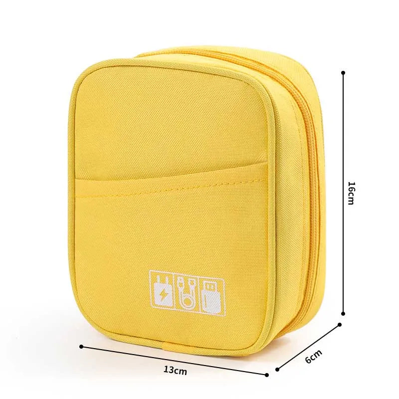 Tragbare, wasserdichte Datenkabel-Organizer-Tasche für Reisezubehör