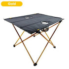 Ultraleichtes, klappbares Picknicktisch-Set für den Außenbereich mit Rahmen aus Aluminiumlegierung