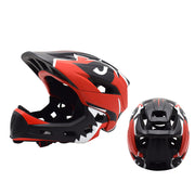 Children's Balance Bike Helmet Bicycle Riding Sports Protective Gear Sliding Scooter Full Face Helmet - Blue Force Sports