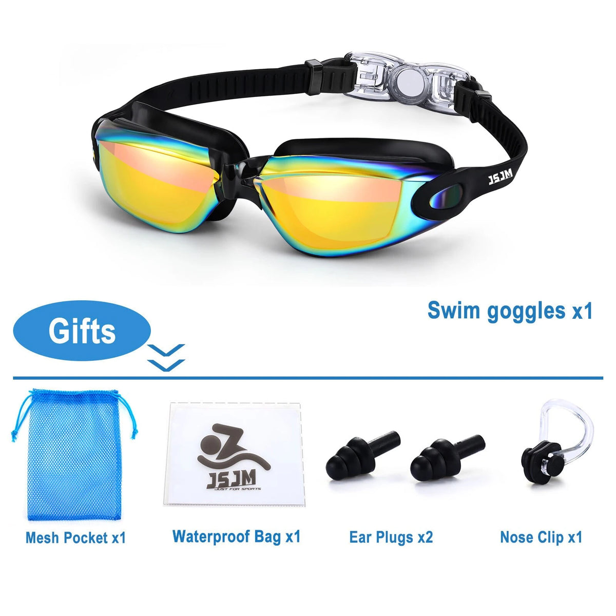 Professionelle Schwimmbrille für Erwachsene