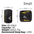 Multifunctional Compression Storage Sack for Sleeping Bags
