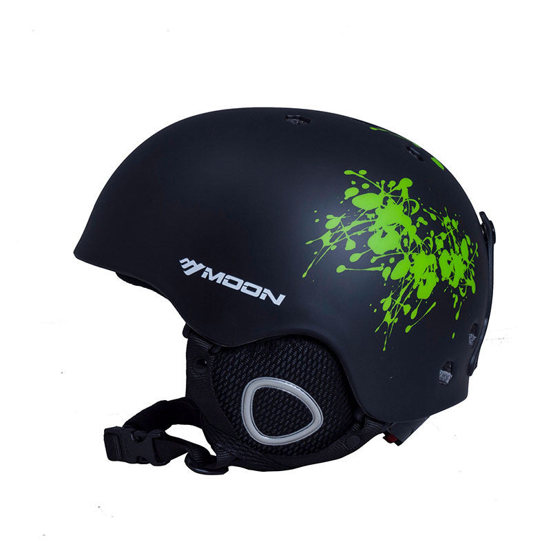 Ski Helmet Snow Safety Helmet Protective Gear Sports Equipment Head Protection Integrated - Blue Force Sports