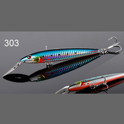 Daqing Needle Iron Tongue South Oil Trolling Fake Bait - Blue Force Sports