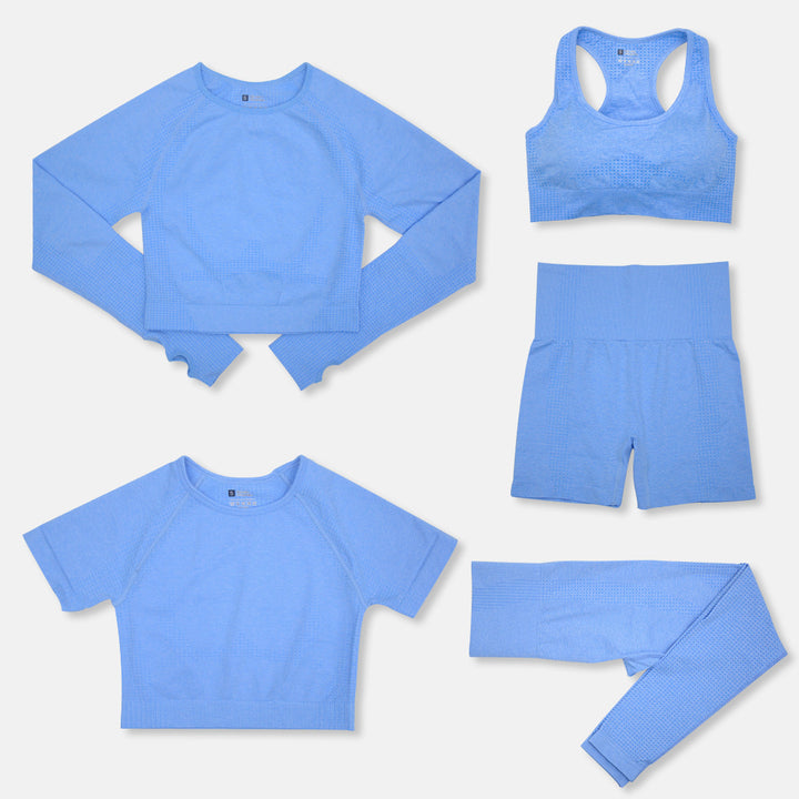 Fashion Women's Workout Yoga Clothes - Blue Force Sports