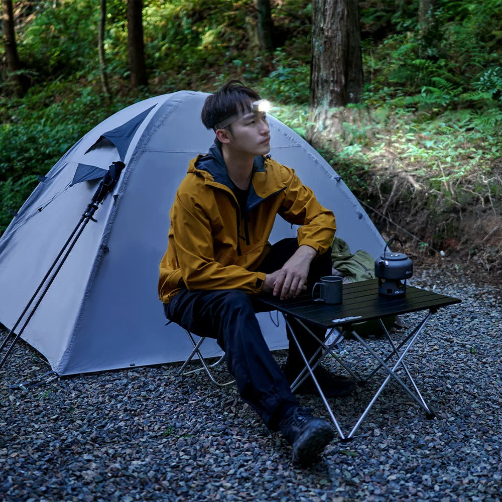 Wiederaufladbare Outdoor-Stirnlampe mit Induktionssensor