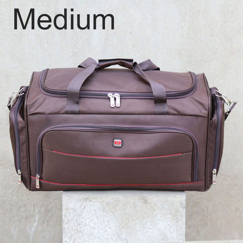 Short Distance To Oxford Large-capacity Handbag Travel Big Bag - Blue Force Sports
