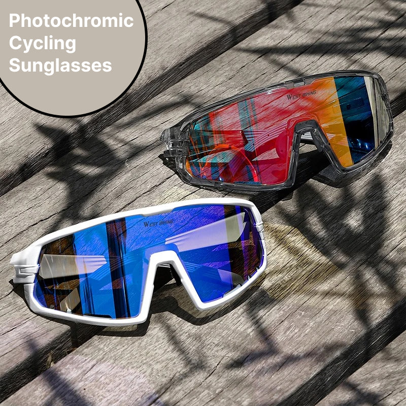 Photochrome Fahrradsonnenbrille