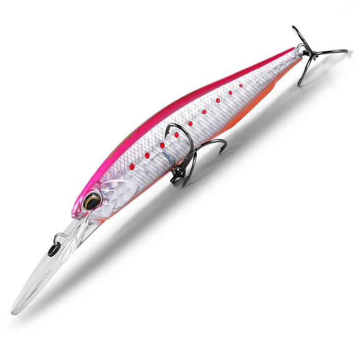 Floating Suspended Minnow Bait Long Shot Bait - Blue Force Sports