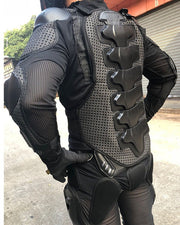 Motorcycle Riding Fall Protection Armor Jacket - Blue Force Sports