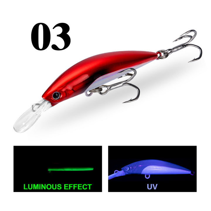 Luminous Fake Fishing Lure Long Shot Sea Fishing - Blue Force Sports