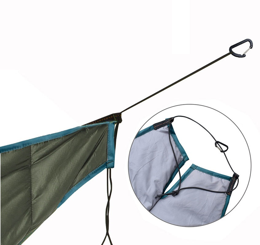 Waterproof Portable Folding Outdoor Leisure Convenient Camping Hammock - Blue Force Sports