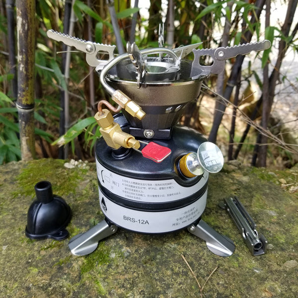 Field Oil Stove Camping One Heavy Fire Gasoline Stove Mountaineering Team Outdoor Stove Cookware - Blue Force Sports