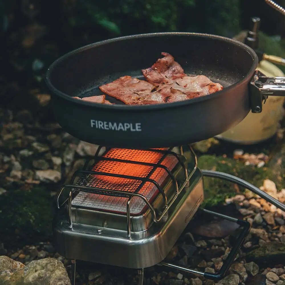 Tragbarer Camping-Gasbrenner mit Infrarotstrahlung