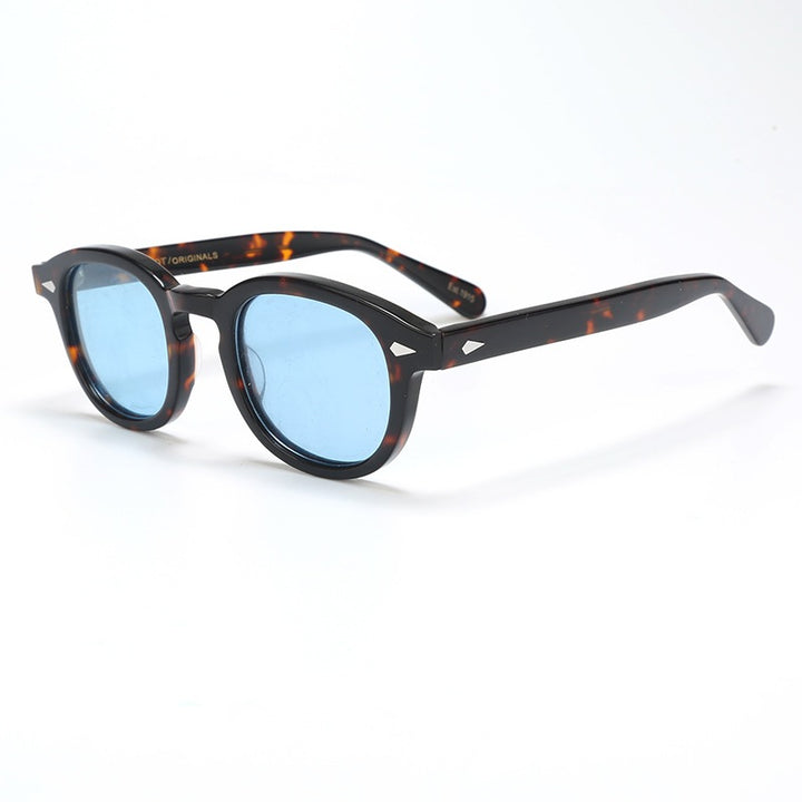 Retro Acetate Polarized Sunglasses - Blue Force Sports