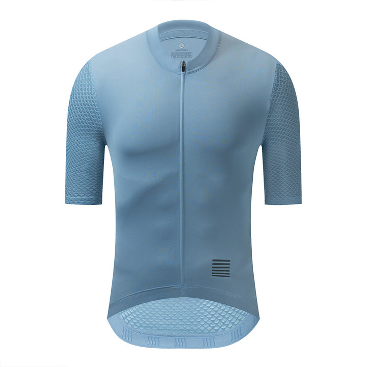 Classic Bicycle Summer New Short-sleeved Cycling Jersey - Blue Force Sports