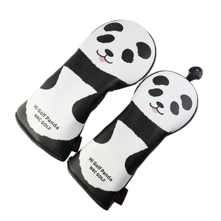 Golf Wood Cover Panda Cartoon Protective Cover - Blue Force Sports