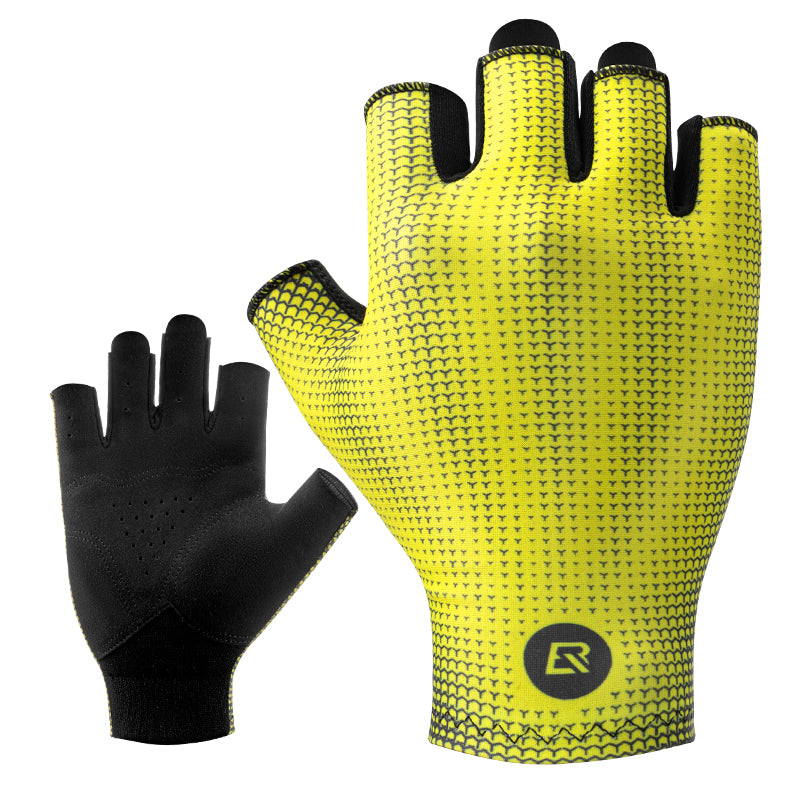 Sommer-Fahrradhandschuhe – Halbfinger, atmungsaktiv, hochelastisch, leicht