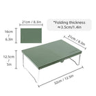 Mesa plegable ultraligera