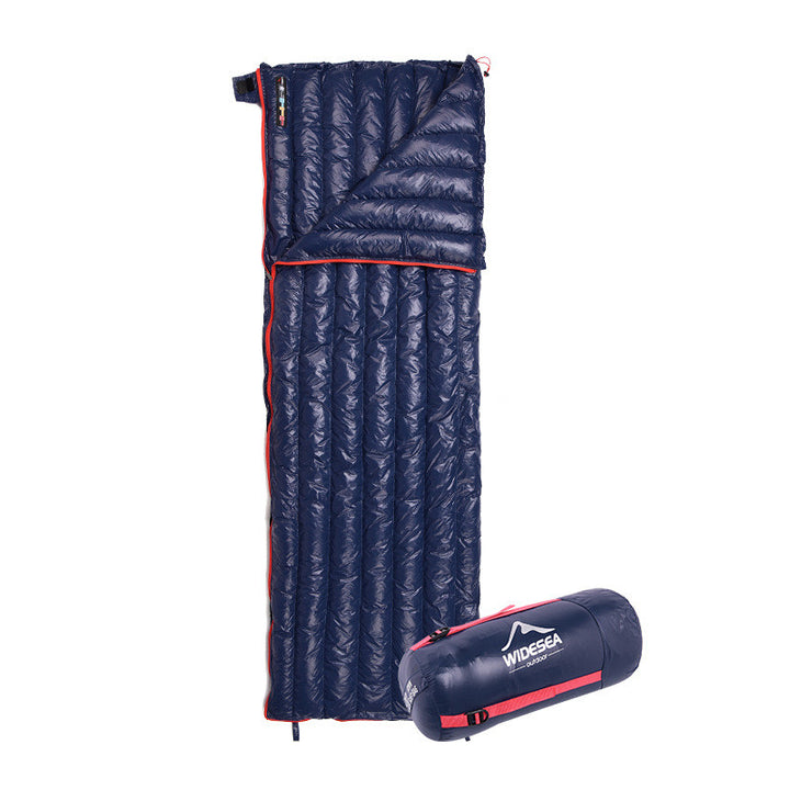 Camping Down Waterproof Portable Storage Compression Sleeping Bag - Blue Force Sports