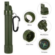 Survival Filter For Camping And Hiking - Blue Force Sports