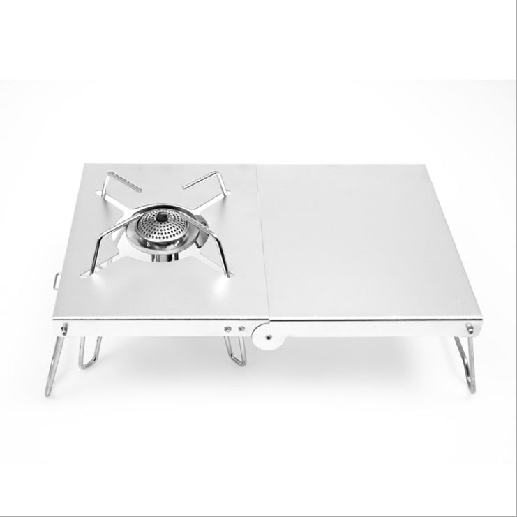 Folding Japanese Style Insulated Table Camping Stove Holder - Blue Force Sports