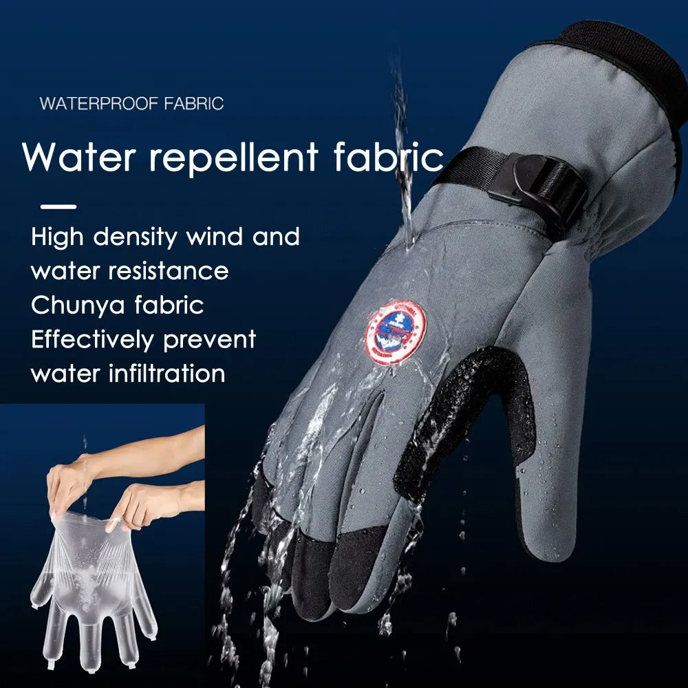Wasserdichte Winter-Touchscreen-Handschuhe zum Radfahren, Skifahren und für Outdoor-Sport