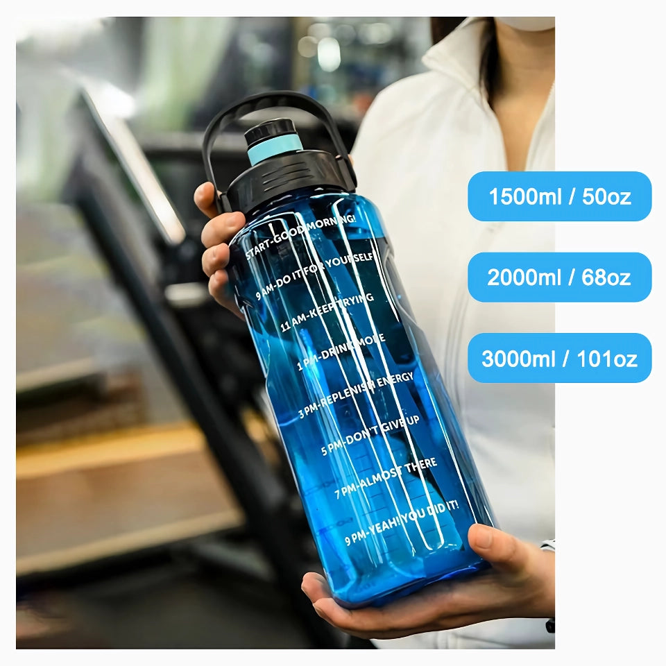 Sport-Wasserbecher mit großem Fassungsvermögen