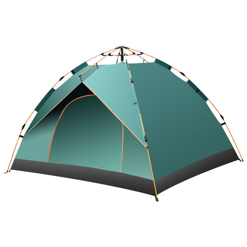 Camping Outdoor Travel Double-decker Automatic Tent - Blue Force Sports