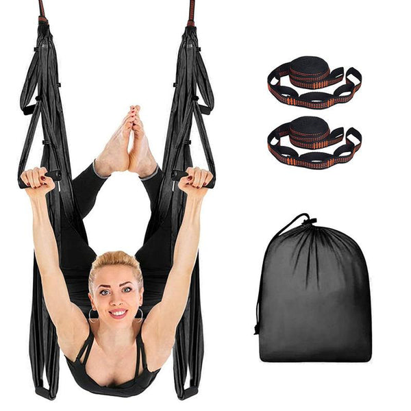 Aerial Yoga Hängematte mit 6 Griffen