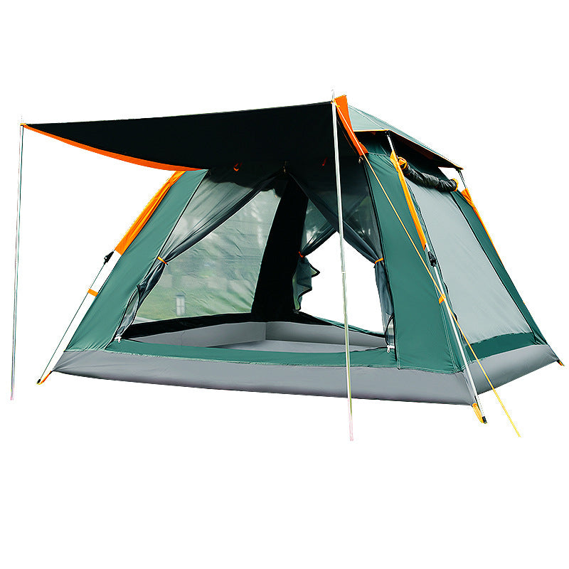 Fully Automatic Speed  Beach Camping Tent Rain Proof Multi Person Camping - Blue Force Sports