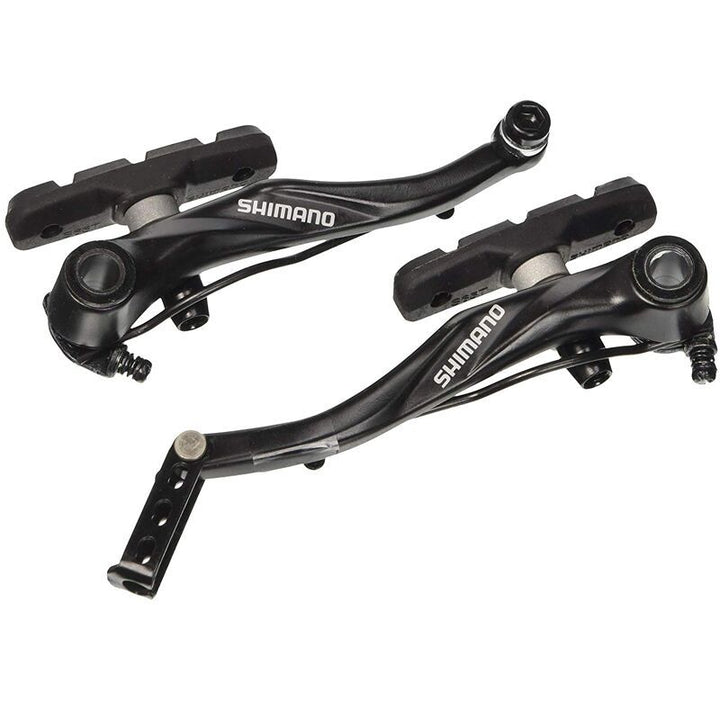 A Pair Of Folding Mountain Flat Handlebar Brakes - Blue Force Sports