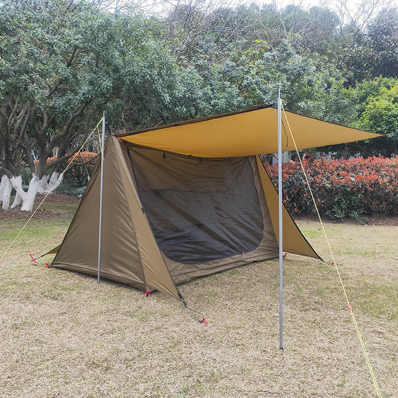 Shelter Tent For Two Lightweight Camping Portable Waterproof - Blue Force Sports