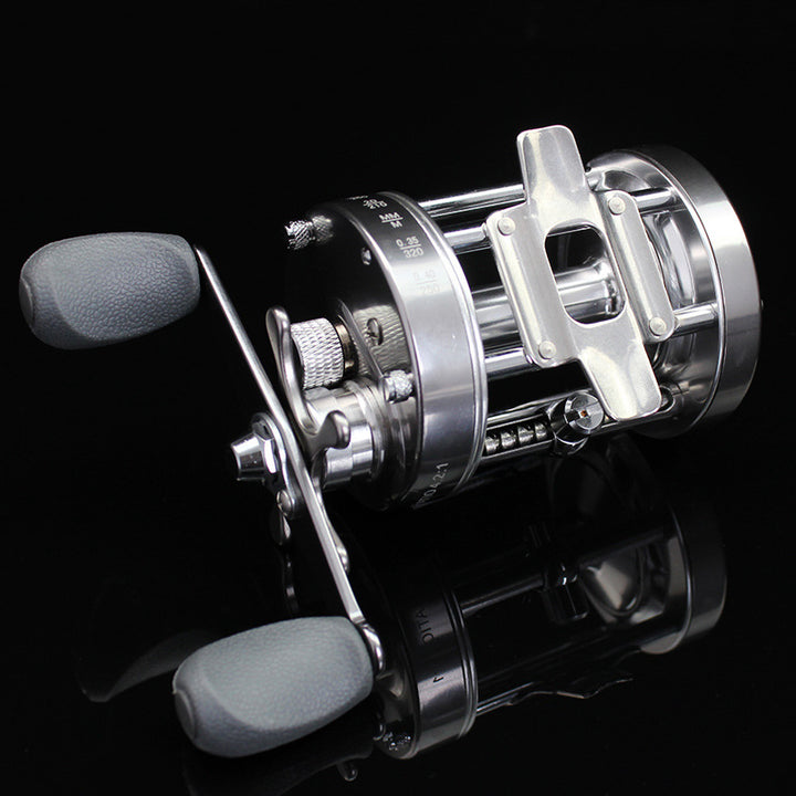 Metal Double Brake Drum Leiqiang Wheel Boat Fishing Reel Weihai Reel Fishing Gear - Blue Force Sports