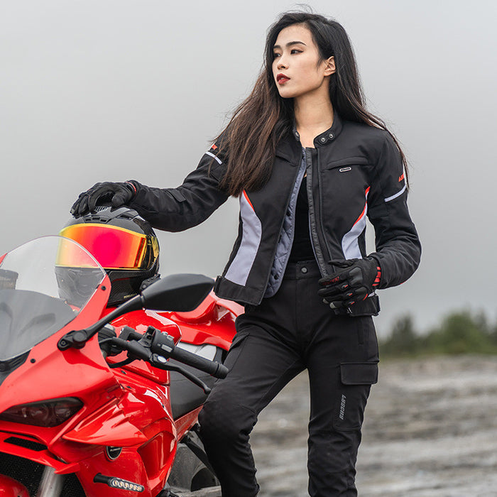 Women's Waterproof And Warm Motorcycle Riding Clothes - Blue Force Sports