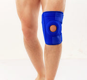 Sports mountaineering knee pads Silicone non-slip fitness spring sports knee pads - Blue Force Sports