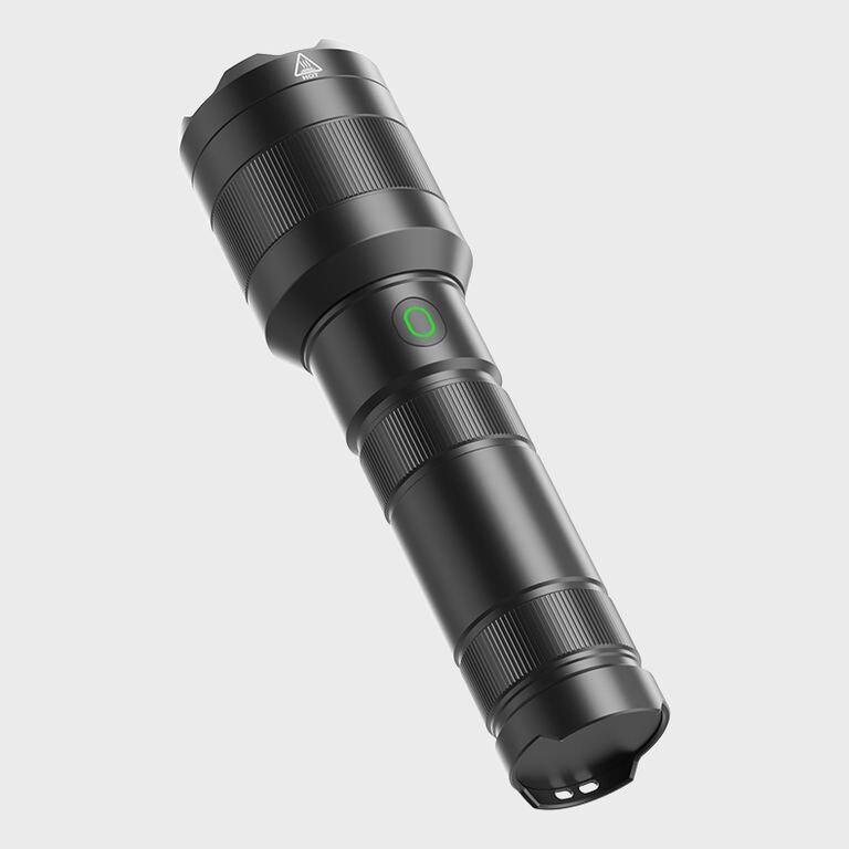 Taktische LED-Laser-Taschenlampe mit großer Reichweite und Powerbank, 1500 m Reichweite, wiederaufladbar