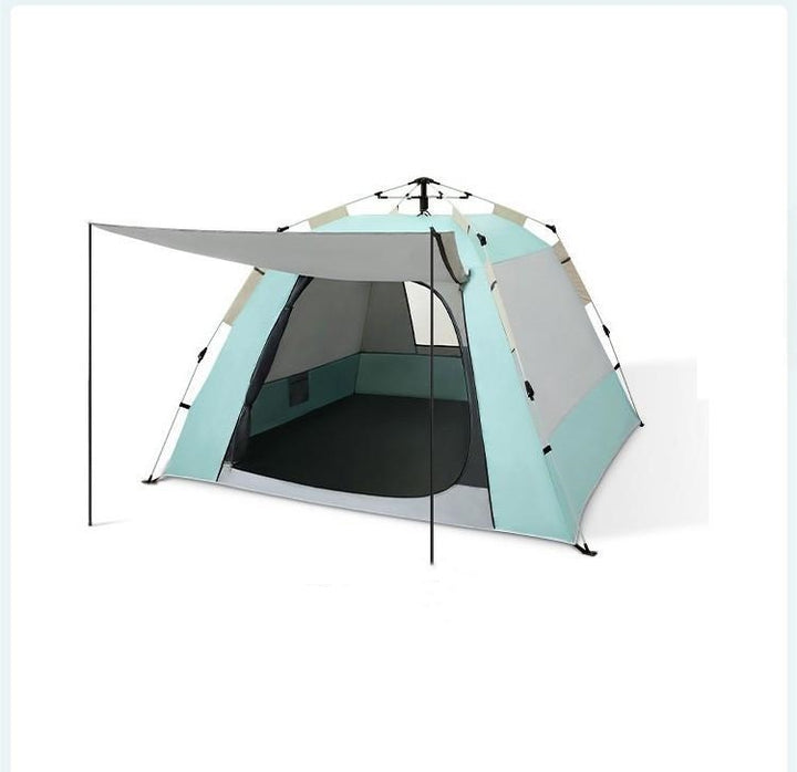 Foldable Automatic Thickening Sunscreen Wild Picnic Home Full Set Camping Tent - Blue Force Sports