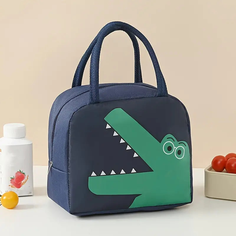 Thermo-Lunchtasche mit Cartoon-Tiermotiv für Kinder