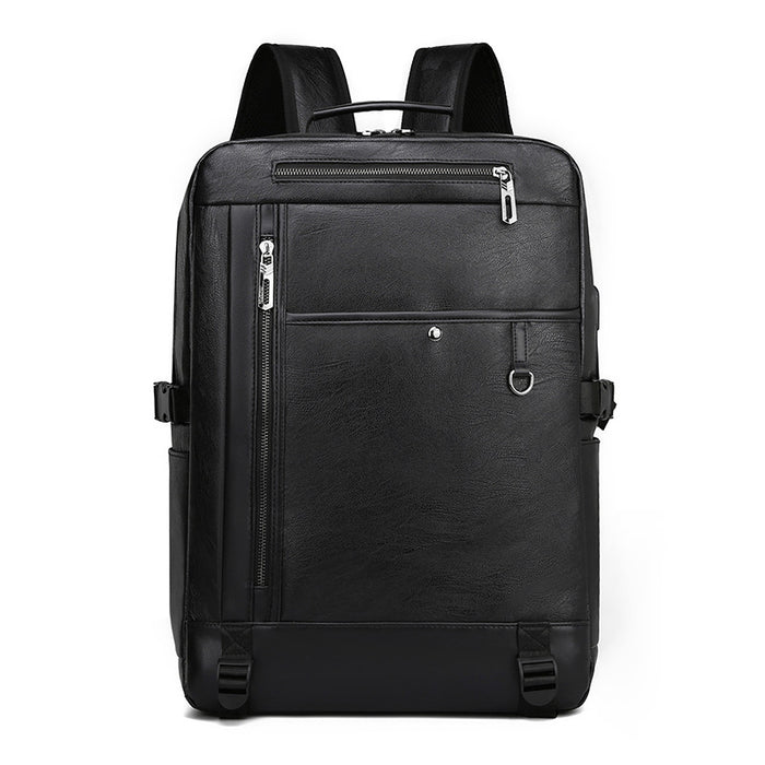 Summer New Trend Backpack Men's Business Travel Backpack Fashion Computer Bag - Blue Force Sports