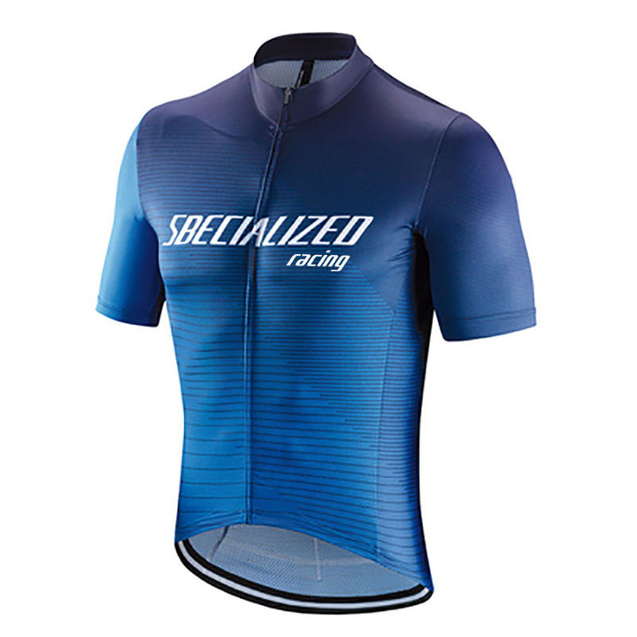 Summer Men's Mountain Bike Jersey Suit Sports Equipment - Blue Force Sports