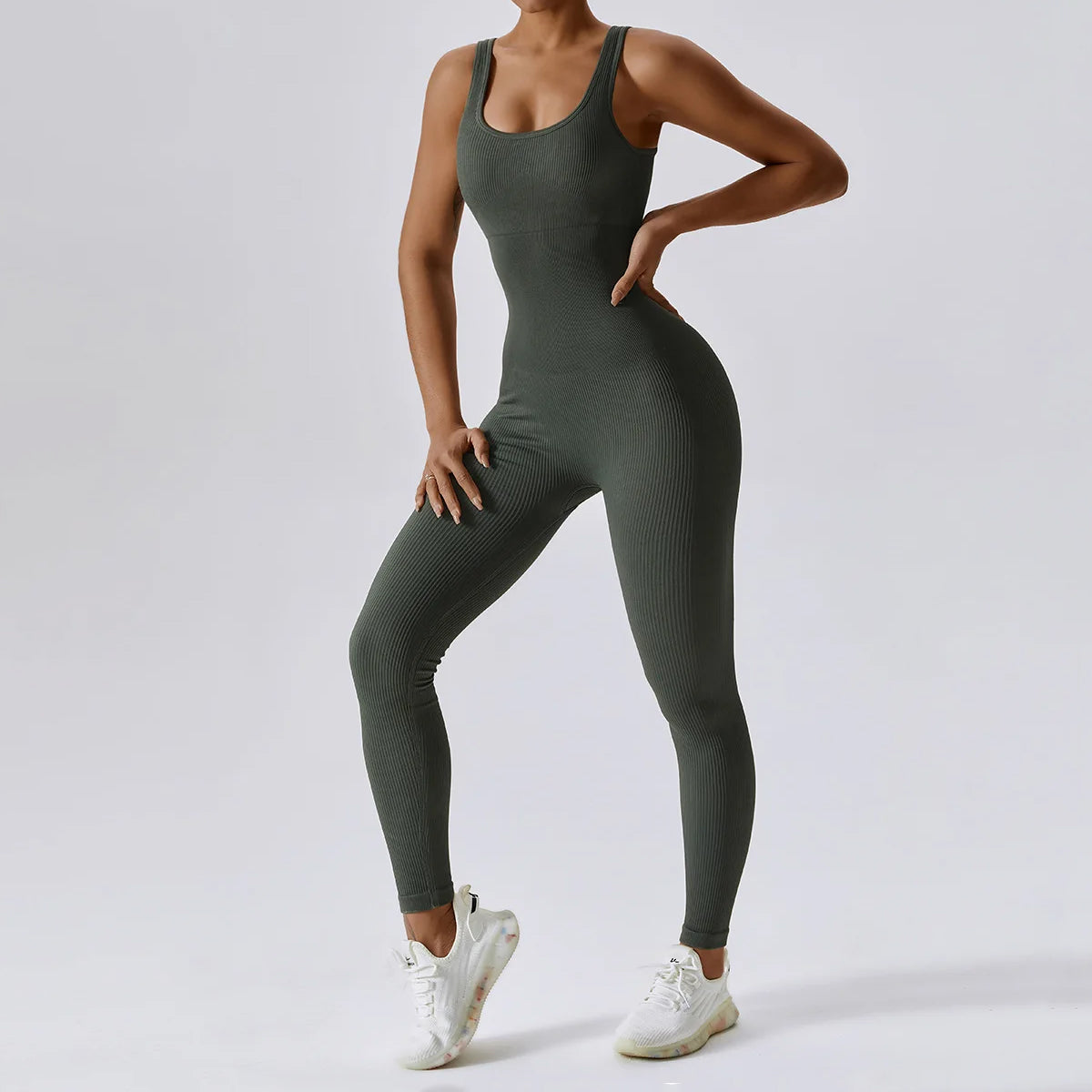 Yoga-Fitness-Bodysuit für Damen für alle Jahreszeiten