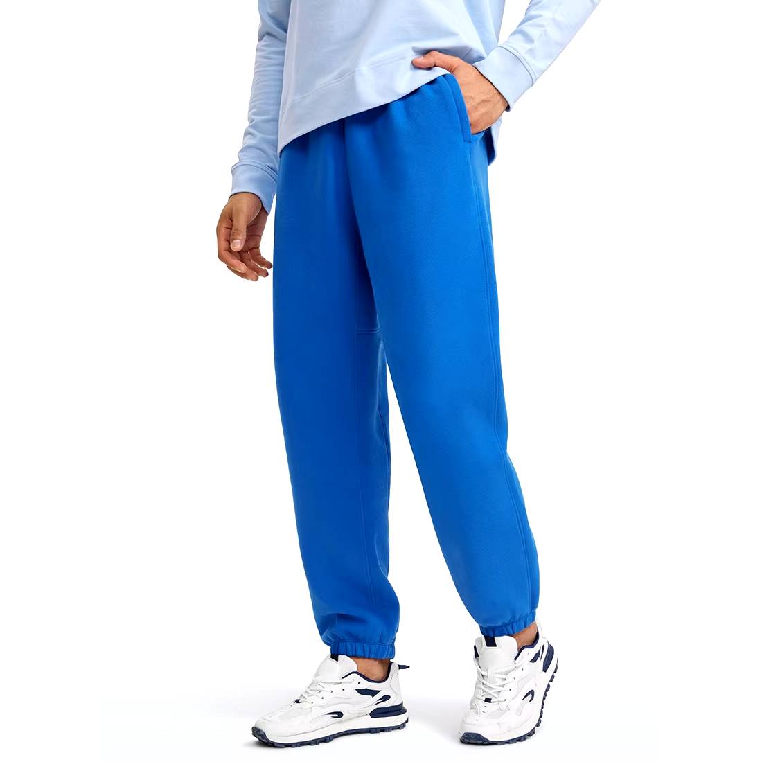 Jogginghose aus Baumwollfleece für Herren