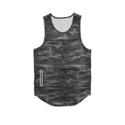 Mens Sports Vest Summer Quick Drying - Blue Force Sports