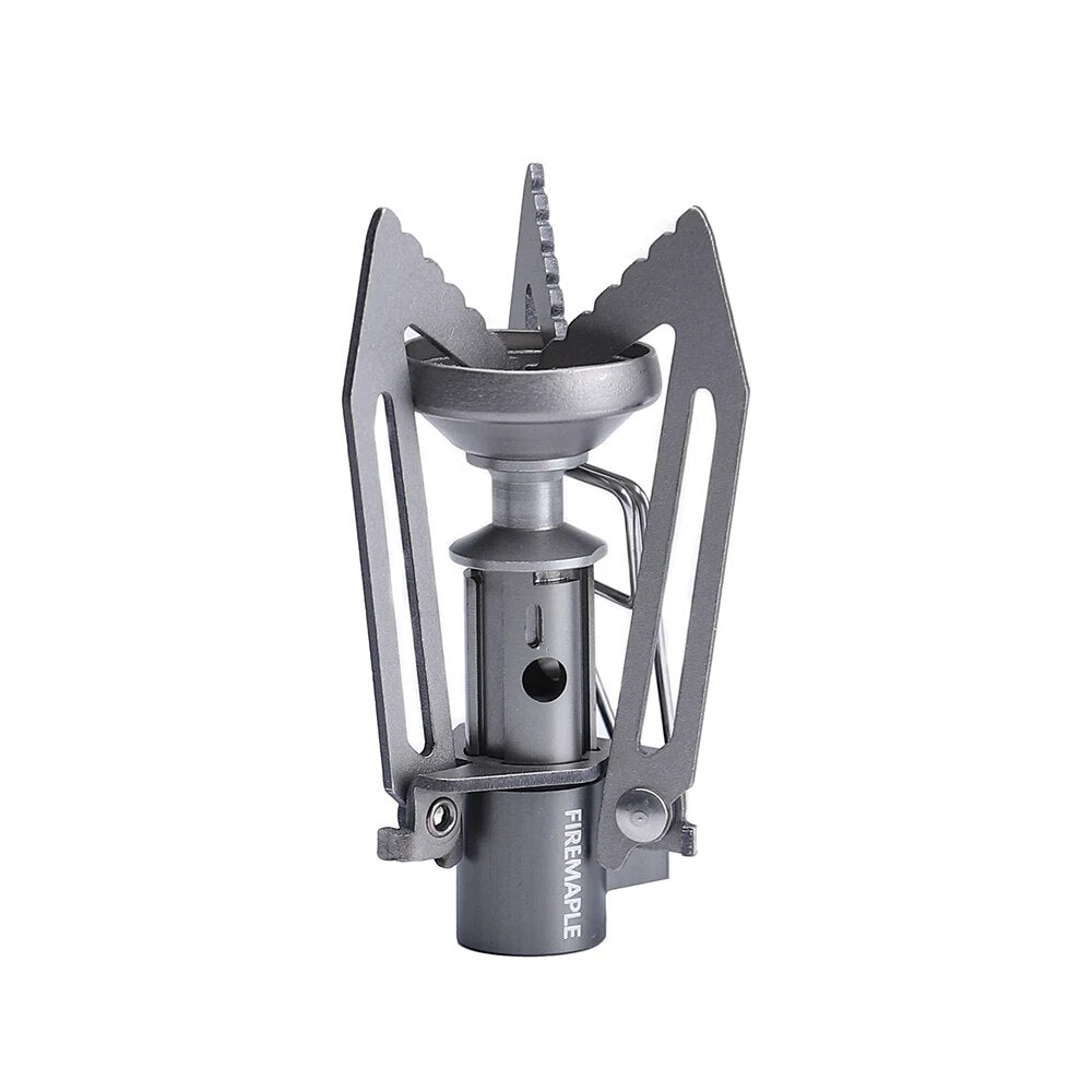 Ultraleichter Mini-Gaskocher aus Titan für Camping und Outdoor-Aktivitäten