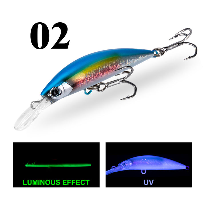 Luminous Fake Fishing Lure Long Shot Sea Fishing - Blue Force Sports